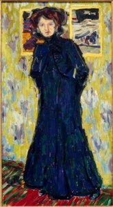ドリス、立っています 作： Ernst Ludwig Kirchner