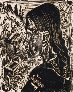 ドルリ、1917 作： Ernst Ludwig Kirchner