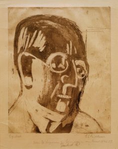 博士ハゲマン 作： Ernst Ludwig Kirchner