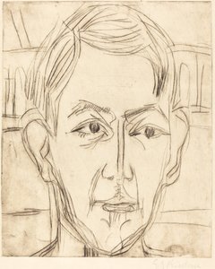 ハンス・ビュトー博士 作： Ernst Ludwig Kirchner