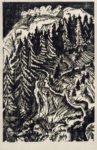  作： Ernst Ludwig Kirchner