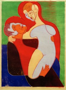 ELKirchner、恋人（ヘンブッセ） 作： Ernst Ludwig Kirchner