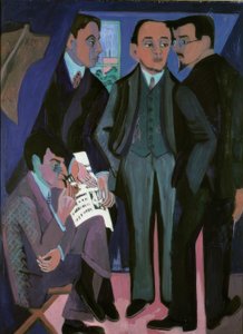 アーティストコミュニティ 作： Ernst Ludwig Kirchner
