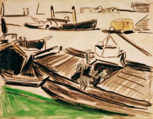 エルブジレンII 作： Ernst Ludwig Kirchner