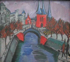 Elisabethufer 作： Ernst Ludwig Kirchner