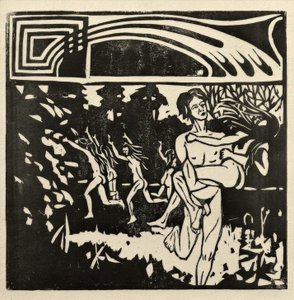 誘拐 作： Ernst Ludwig Kirchner