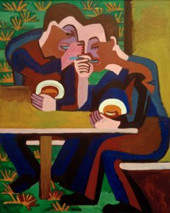 エッサー 作： Ernst Ludwig Kirchner