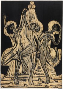  作： Ernst Ludwig Kirchner