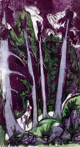 モミ 作： Ernst Ludwig Kirchner