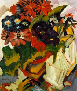 植木鉢とシュガーボウル、1918-19
