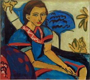 フランツィ 作： Ernst Ludwig Kirchner
