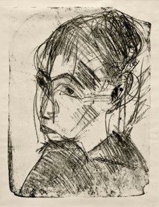ブルース夫人 作： Ernst Ludwig Kirchner