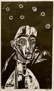 夜の女性 作： Ernst Ludwig Kirchner