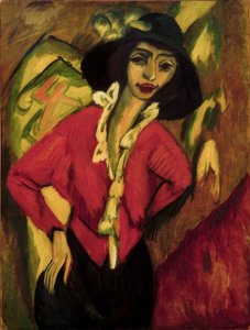 フラウエンコプフ、ゲルダ 作： Ernst Ludwig Kirchner