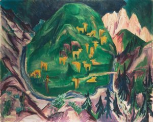 ガルトビーフワイデ 作： Ernst Ludwig Kirchner