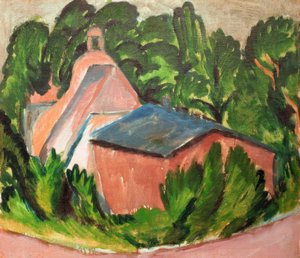 ガットシュターバーホフ 作： Ernst Ludwig Kirchner