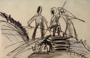 ヘイミング農家 作： Ernst Ludwig Kirchner