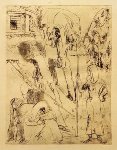 干し草の収穫 作： Ernst Ludwig Kirchner