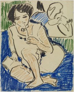  作： Ernst Ludwig Kirchner