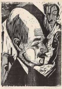 博士ファーマー。 1921 作： Ernst Ludwig Kirchner