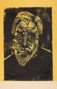 Jakob Bosshartを率いる。 1921 作： Ernst Ludwig Kirchner