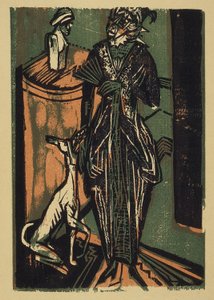  作： Ernst Ludwig Kirchner