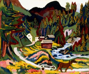春の風景、セルティグ、1924年〜25年