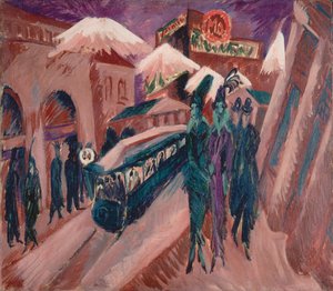  作： Ernst Ludwig Kirchner