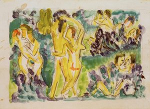 ラブガーデン 作： Ernst Ludwig Kirchner