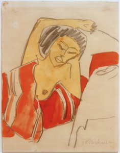 嘘つきのネグレス 作： Ernst Ludwig Kirchner