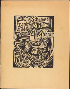 Ludwig Schames Frankfurt a Main Bilder von E L Kirchner (Ludwig Schames Frankfurt a Main Pictures by E L Kirchner) 作： Ernst Ludwig Kirchner
