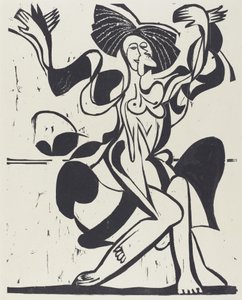メアリー・ウィグマンのダンス 作： Ernst Ludwig Kirchner