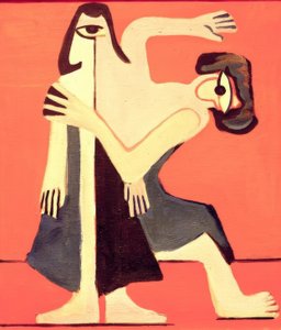 マスクダンス 作： Ernst Ludwig Kirchner