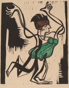 パルカ 作： Ernst Ludwig Kirchner