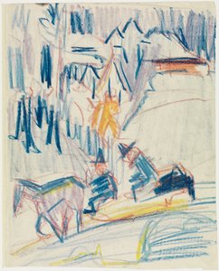 作： エルンスト・ルートヴィヒ・キルヒナー