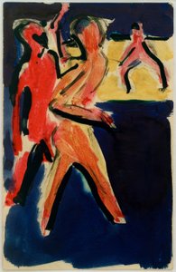 23からのErich Heckelへのはがき 作： Ernst Ludwig Kirchner