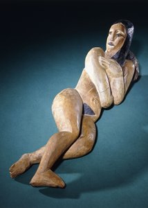 ヌードリクライニング;リクライニング、c.1911-1912