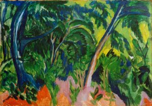 Seewald 作： Ernst Ludwig Kirchner
