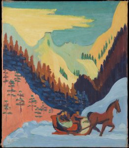  作： Ernst Ludwig Kirchner