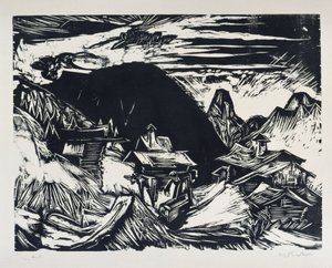  作： Ernst Ludwig Kirchner