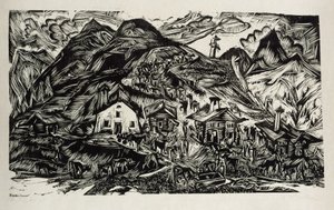 作： Ernst Ludwig Kirchner