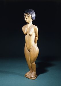 立っている女の子;立っている少女、1914-1915年頃