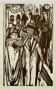 道路 作： Ernst Ludwig Kirchner