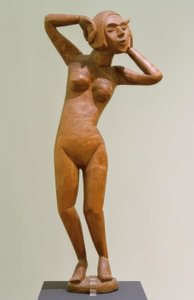 ダンサー（ダンサーゲルダ;ダンサー） 作： Ernst Ludwig Kirchner