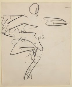 踊り子。 1910-11スケッチブックFolkwang Bl。 25 作： Ernst Ludwig Kirchner