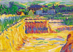 ロームピットc。 1906 作： Ernst Ludwig Kirchner