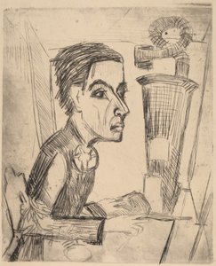 絵描き 作： Ernst Ludwig Kirchner