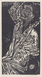 ゴールドスタイン教授の妻 作： Ernst Ludwig Kirchner