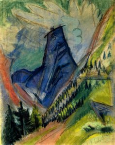 ティンゼンホーン 作： Ernst Ludwig Kirchner