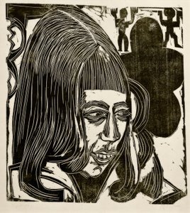 娘スターンハイム 作： Ernst Ludwig Kirchner